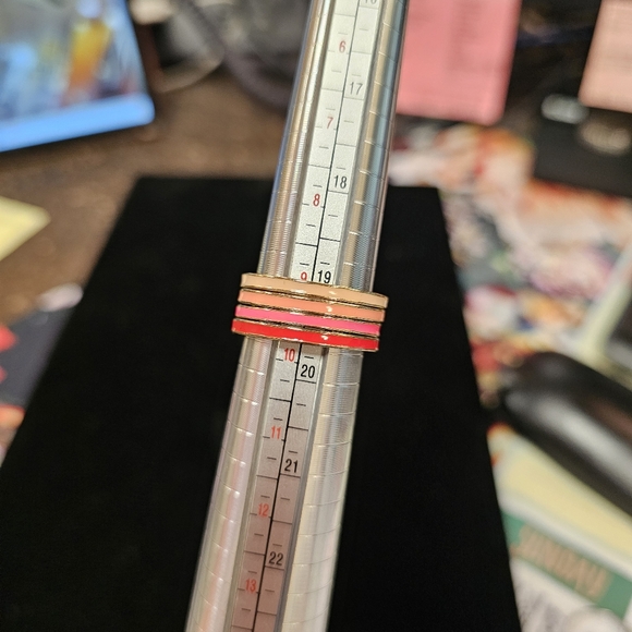 Set of Four Multicolored Stacking Rings - Picture 5 of 5